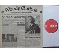 Woody Guthrie - Woody Guthrie / 12 Balladen über Sacco und Vanzetti / 1979 / Klapp-Bildhülle mit ORIGINAL 6 seitiger Text-Beilage / pläne # 88160 / Deutsche Pressung / 12" Vinyl Langspiel Schallplatte