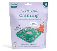 Woof LickMixes - Tappetino da leccare per cani, delizioso e a basso contenuto calorico, realizzato con ingredienti sani, perfetto per l'arricchimento del cane, calmante