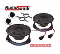 MASCHERINA AUTORADIO DUE DIN PER FIAT 500L DAL 2012 AL 2017. COLORE NERO
