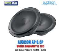 Woofer Audison AP 6.5P 165mm (6.5’’’); 110W RMS; 4Ω; una coppia (2 pezzi)