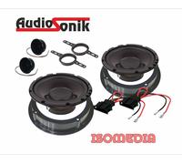 MASCHERINA AUTORADIO DUE DIN PER FIAT 500L DAL 2012 AL 2017. COLORE NERO
