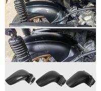 WOOGA moto parafango posteriore parafango parafango ruota Hugger paraspruzzi copertura for YA&MA&HA XMAX300 X-MAX-300 Accessori 2017 2018 2019 2020 2021 2022 2023 2024 (Nero opaco-effetto carbonio)