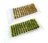 Woohome 208 Pz Statica Erba Paesaggi Ciuffi D'Erba Erba Modellismo Statico Modello di Scenario per Il Treno Paesaggio Ferrovia Scenario Militare