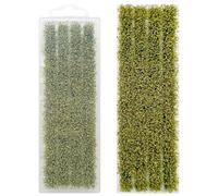 Woohome Statico Campo Di Riso Erba Modello Campo Verde Statica Riso Scena Percorso Erba Cioccolanti per il Fai da te Architettura Edificio Giardino Paesaggio