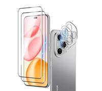 Wookfiss Vetro Temperato per Honor 400 Pro 5G, 2 Pezzi Pellicola Protettiva Anti Graffi HD Trasparenza Protettiva Film for Honor 400