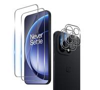Wookfiss Vetro Temperato per OnePlus 15, 2 Pezzi Pellicola Protettiva e 2 Pezzi Pellicola Fotocamera, Anti Graffio, Senza Bolle, Durezza 9H, Ultra Trasparente, Ultra Resistente