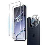 Wookfiss Vetro Temperato per Oneplus 15R, 2 Pezzi Pellicola Protettiva e 2 Pezzi Pellicola Fotocamera, Anti Graffio, Senza Bolle, Durezza 9H, Ultra Trasparente, Ultra Resistente