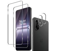 Wookfiss Vetro Temperato per OnePlus Nord CE 5 5G, 2 Pezzi Pellicola Protettiva e 2 Pezzi Pellicola Fotocamera, Anti Graffio, Senza Bolle, Durezza 9H, Ultra Trasparente, Ultra Resistente