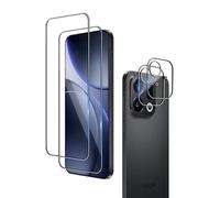 Wookfiss Vetro Temperato per OPPO Find X9, 2 Pezzi Pellicola Protettiva e 2 Pezzi Pellicola Fotocamera, Anti Graffio, Senza Bolle, Durezza 9H, Ultra Trasparente, Ultra Resistente