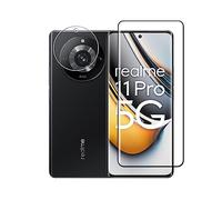 Wookfiss Vetro Temperato per Realme 11 Pro / 11 Pro+ 5G, 1 Pezzi 3D Pellicola Protettiva+ 1 Pezzi Pellicola Fotocamera, Protettiva Anti Graffi HD Trasparenza Protettiva Film for Realme 11 Pro/Pro Plus