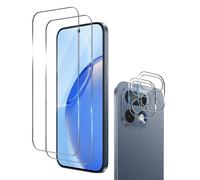 Wookfiss Vetro Temperato per Realme 16 Pro 5G, 2 Pezzi Pellicola Protettiva e 2 Pezzi Pellicola Fotocamera, Anti Graffio, Senza Bolle, Durezza 9H, Ultra Trasparente, Ultra Resistente