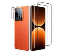 Wookfiss Vetro Temperato per Realme GT 7 Pro, 2 Pezzi 3D Pellicola Protettiva+ 2 Pezzi Pellicola Fotocamera, Protettiva Anti Graffi HD Trasparenza Protettiva Film for Realme GT 7 Pro