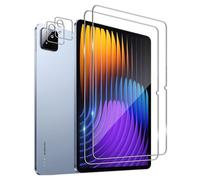 Wookfiss Vetro Temperato per Xiaomi Pad 7/7 Pro Pellicola Protettiva(2) +Proteggi Lenti(2) Anti Graffi HD Trasparenza Protettiva Film for Xiaomi Pad 7/7 Pro