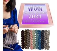 Wool 2024, Crochet, Christmas Countdown Yarn Calendar, Knitting 2024, Yarn for Crafters, 24 Days of Yarn Surprises