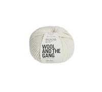 Wool and the Gang Crazy Sexy - Lana di lana, colore bianco avorio (044), 200 g