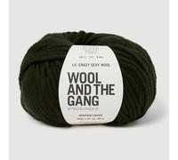 Wool and the Gang Lil' Crazy Sexy lana, colore verde Heritage, 100 g, Chunky