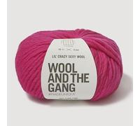 Wool and the Gang Lil' Crazy Sexy lana, Hot Punk Pink, 100 g, Chunky