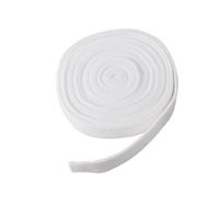 Wool Felt Ribbon for DIY Crafts Patchwork Decoration Appliques And Decorative Patches Material Bowknot Christmas Tree Wreaths Ribbon 3 x 500CM (White)