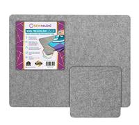 Wool Pressing Mat Large Set 18 x 24” Plus 10 x 10" Portable Size - Thick Quilters Ironing Pad for Embroidery and Patchwork - Professional Supplies, Notions, and Accessories, for Sewing Quilts