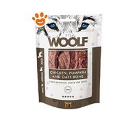 Woolf Dog Snack Osso di Pollo, Zucca e Avena - Woolf Dog Snack Osso di Pollo, Zucca e Avena - 09/08/2025, Confezione Da 100 Gr