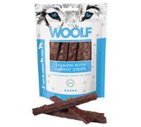 Woolf Filetti snack monoproteici - Filetti di Salmone e Carote - 1° ORDINE? scegli lo sconto BZR5 / BZR20 + 200 punti fedeltà