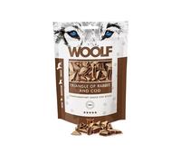 WOOLF Rabbit And Cod Triangle 100g triangolini con agnello e merluzzo