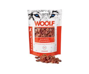 WOOLF Salmon Chunkies 100g dadini di salmone