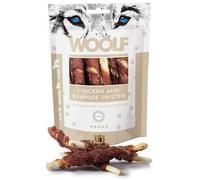 Woolf Snack Rotolini di Pelle Bovina con Pollo Grigliato 100 g