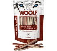 Woolf Snack Sandiwich Lungo di Manzo e Merluzzo 100 g