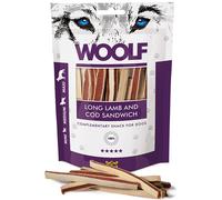 WOOLF Soft Long Lamb And Cod Sandwich 100g strisce morbide con agnello e merluzzo
