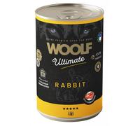 WOOLF Ultimate Adult Dog Rabbit and Tomatoes 400g cibo umido con coniglio e pomodori per cani