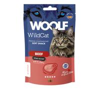 Woolf WIldCat snack per gatti 50 gr - Snack morbini manzo 50 gr Woolf - 1° ORDINE? scegli lo sconto BZR5 / BZR20 + 200 punti fedeltà