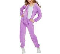 Woolicity Ragazze Felpe Set Velluto Tracksuit 2 Pezzi Outfits Zip Up Hoodies e Pantaloni Abbigliamento Sportivo Jogging Set