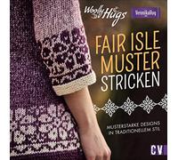 Veronika Hug Si Woolly Hugs - Fair-Isle-Muster stricken. Must (Copertina rigida)