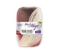 Woolly Hugs Year-Calzini, Febbraio 02, 5x20 cm