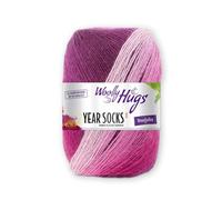 Woolly Hugs Year Socks, April 04, 5 x 20 cm