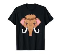 Woolly Mammoth Costume Ragazze Ragazzi Mammoth Face Maglietta