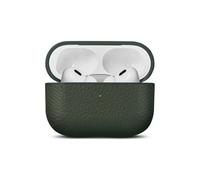 Woolnut Custodia in pelle per AirPods Pro 2nd Gen - Verde