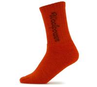 Woolpower - Kids Socks 400 Logo - Calze casual EU 28-31 rosso
