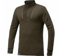 Woolpower Zip Turtleneck 400 Large Green Large Green