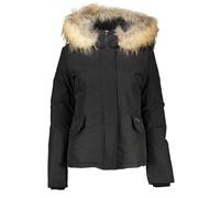 Woolrich Black Cotton Women's Jacket - L