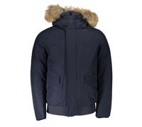 Woolrich Blue Cotton Men's Jacket - XXL