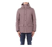 Woolrich - Cappotto Beige con Cappuccio e Zip - - Jackets - Uomo - Beige - M