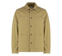 Woolrich - Cotton Overshirt - - Jackets - Uomo - Verde - S