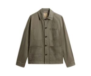 Woolrich - Cotton Twill Chore Jacket GD - - Jackets - Uomo - Verde - L