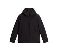 Woolrich - Giacca Stretch Nera con Zip - - Jackets - Uomo - Nero - S