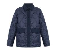 Woolrich - Giacca trapuntata con logo ricamato - - Jackets - Donna - Blu - XL