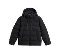 Woolrich, ,Jackets ,Uomo ,Nero ,XL Giacca Piumino Stretch con Finitura opaca