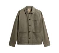 Woolrich, ,Jackets ,Uomo ,Verde ,L Cotton Twill Chore Jacket GD