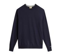 Woolrich Maglia Lambswool Crewneck Uomo Melton Blue XL